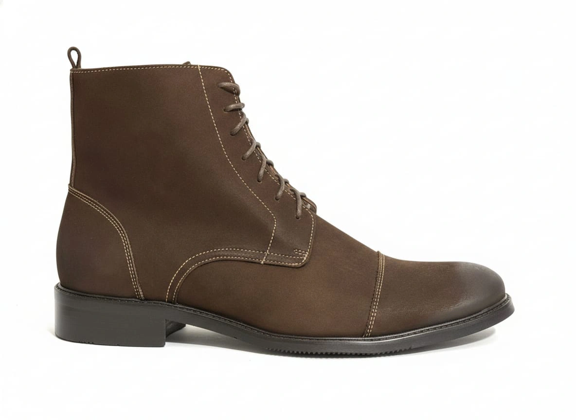 AL-21901 Botín Bruno Ferrini Hombre Africano Cuero AL-21901 - Imagen 1