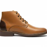 Botín Bruno Ferrini Hombre Habano Cuero EZ-21702