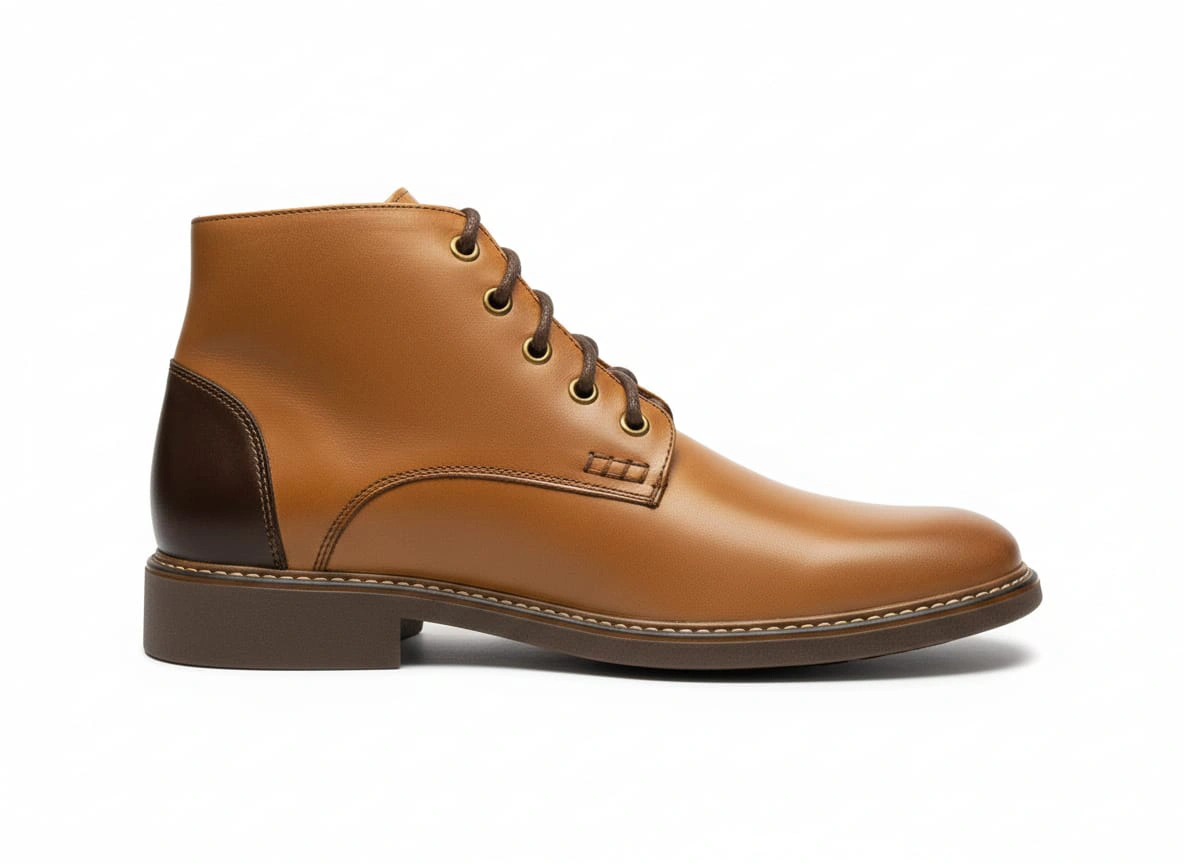 EZ-21702 Botín Bruno Ferrini Hombre Habano Cuero EZ-21702 - Imagen 1