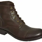 Botín Bruno Ferrini Hombre Africano Cuero HK-21901